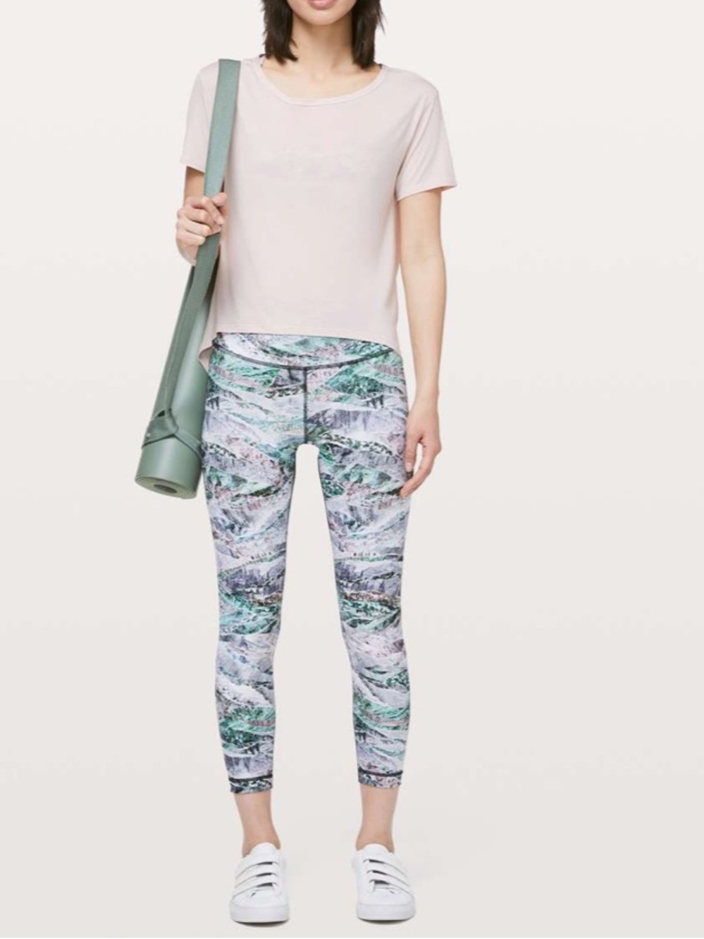 lululemon athletica Wunder Under High-Rise Tight 25" in Springscape Multi